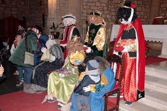 Melchor, Gaspar y Baltasar despiden la Navidad parejana