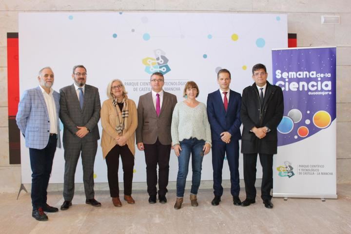 Ricardo Cuevas participa en una de las actividades que se han desarrollado en el Parque Científico y Tecnológico de Guadalajara