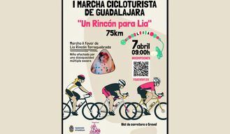 I Marcha Cicloturista Un Rincón para Lía, en Guadalajara