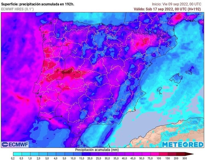Un río de humedad traerá intensas tormentas a España