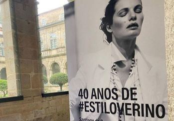 Exposición audiovisual de 40 años de moda de Roberto Verino en el Fernán Gómez