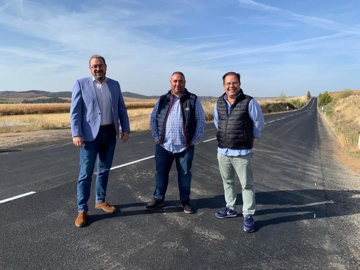 Invertidos 748.000 euros en la mejora del firme de la carretera CM-101 entre Espinosa de Henares y Membrillera