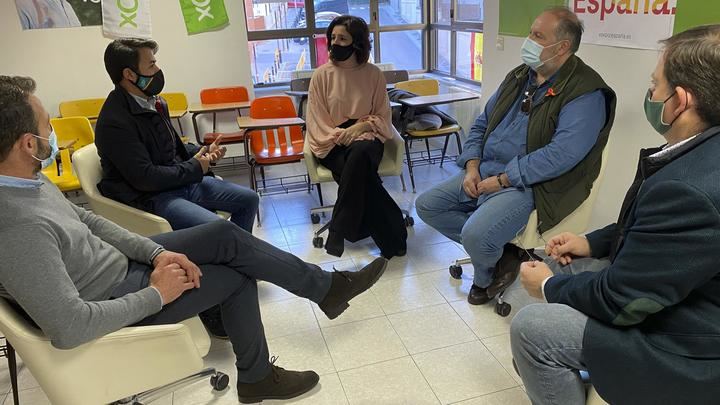 La diputada de VOX Rocío de Meer apoya en Guadalajara la marcha contra la Ley Celaá