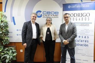 Renovado el Convenio de Colaboración entre CEOE-CEPYME Guadalajara y Rodrigo Abogados