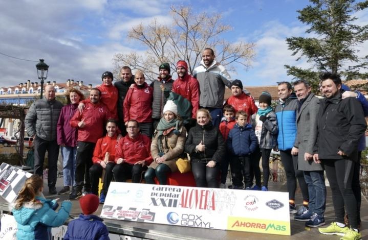 Rotundo éxito de participación y organización en la XXII edición de la Carrera Popular de Alovera 