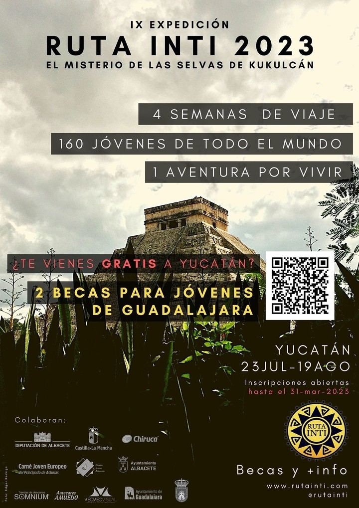 Dos jóvenes de Guadalajara participarán en la Ruta Inti en Yucatán