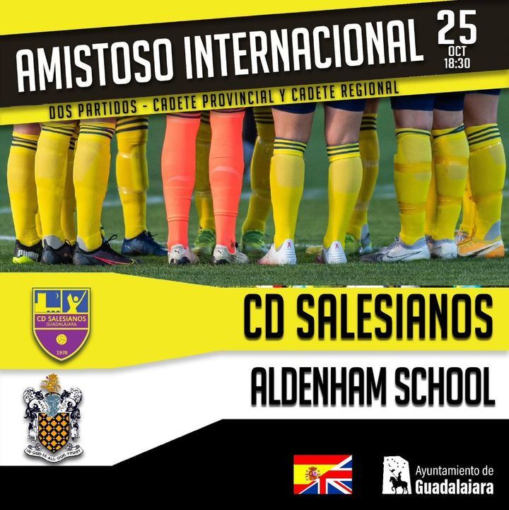 El C.D. Salesianos Guadalajara celebra dos nuevos amistosos internacionales contra los ingleses del Aldenham