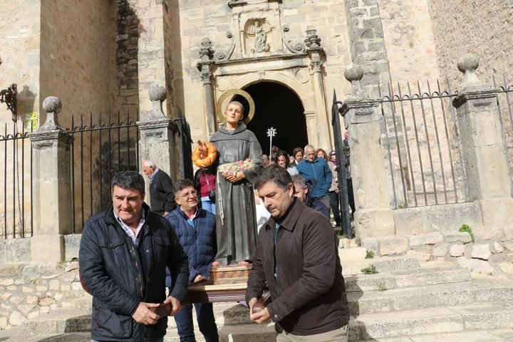 Cogolludo no olvida que, según los creyentes, San Diego de Alcalá acabó con la peste en la villa en 1599