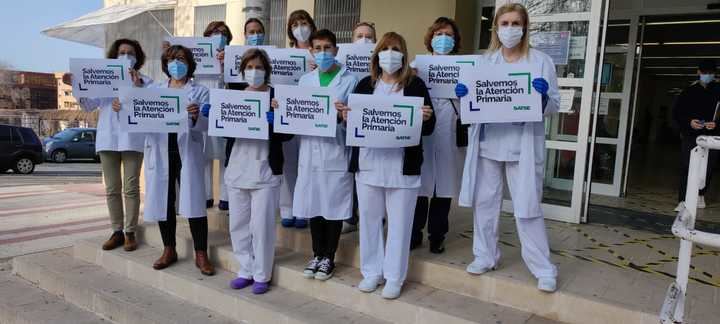 Enfermeras y fisioterapeutas de Guadalajara exigen acabar con el deterioro y precariedad de la Atención Primaria