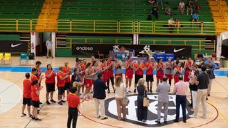 La Selecci&#243;n Femenina de Basket se prepara en Guadalajara para sus pr&#243;ximos partidos frente a Eslovenia e Italia 