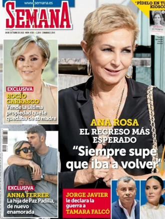 SEMANA Ana María Aldón sobre Ortega Cano: 