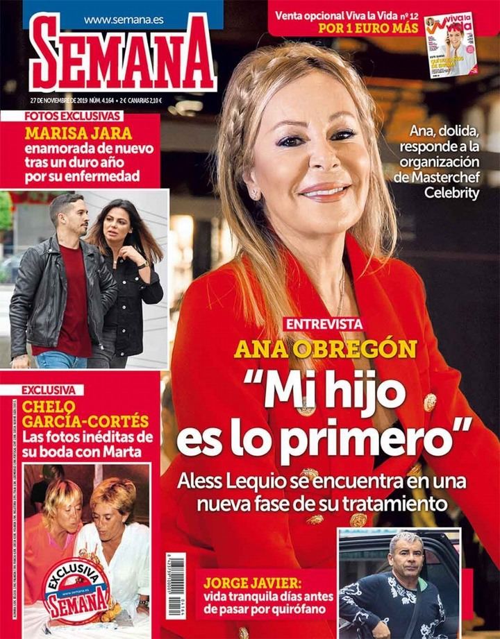 SEMANA María Jesús Ruiz se entera en directo que su novio está casado