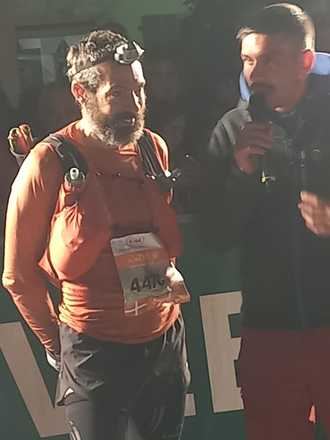 Sergio Tejero, tercero en la Euskal Trail
