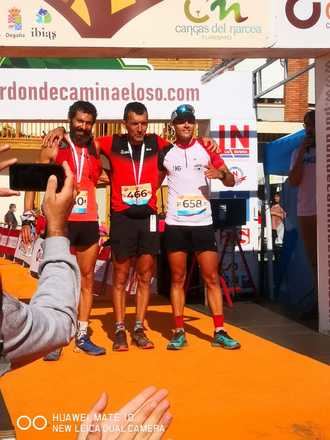 El atleta alcarreño Sergio Tejero, segundo en el maratón de montaña cien millas por donde camina el oso
