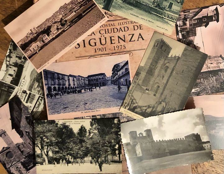 LETRAS VIVIAS SEGUNTINAS : Sigüenza en la tarjeta postal ilustrada