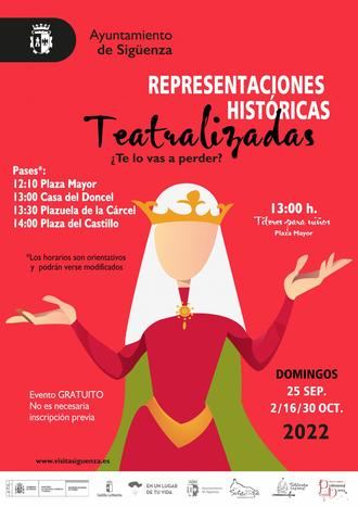 Este próximo domingo, Sigüenza retoma las representaciones históricas teatralizadas en la ciudad