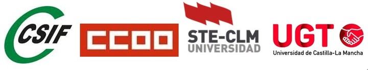 Comunicado conjunto de las organizaciones sindicales de la Universidad de Castilla La Mancha