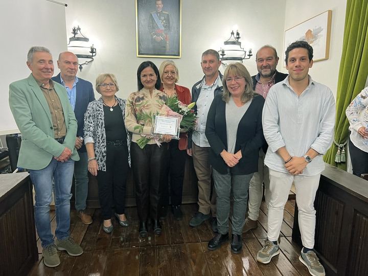 Sonia Hernández recibe el XIX premio 'Ciudad de Sigüenza por la Igualdad 2022'
