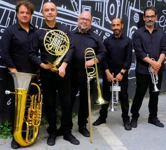 El mejor quinteto de viento de Europa en el Teatro Moderno , SPANISH BRASS