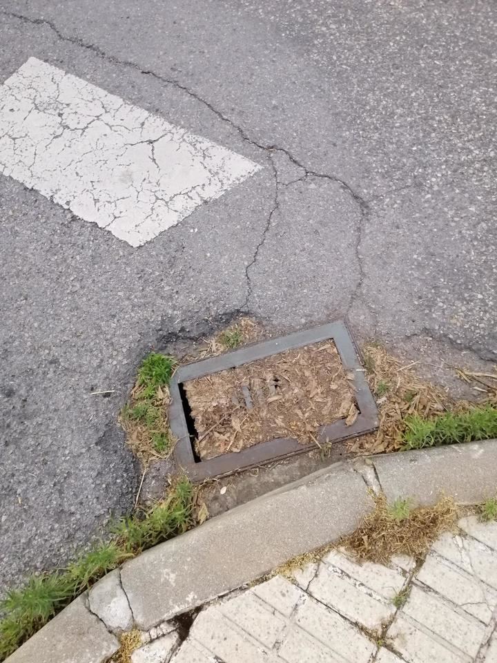 Falta de mantenimiento en la red de alcantarillado de las calles de Azuqueca