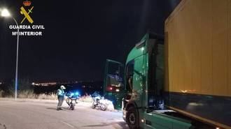 La Guardia CIivil de Guadalajara investiga a un camionero por 