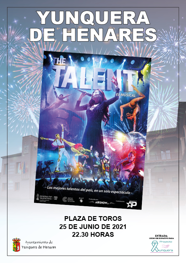The Talent, El Musical reunirá en Yunquera de Henares a los mejores talentos del panorama nacional