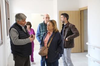 La delegada de Bienestar Social visita la ampliación de la Residencia Virgen de los Enebrales de Tamajón
