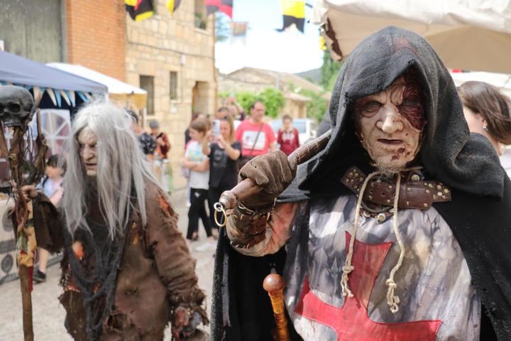 Éxito de público del Mercado Medieval cuando se cumplen 765 años desde que Alfonso X El Sabio concediera el privilegio a Tamajón