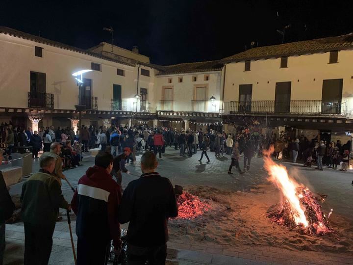 Multitudinaria Noche del Terror en Almonacid de Zorita