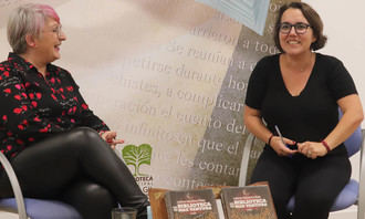 Tarde «metaliteraria» y de «metabibliotecas» con Leticia Sánchez Ruiz en Cabanillas 