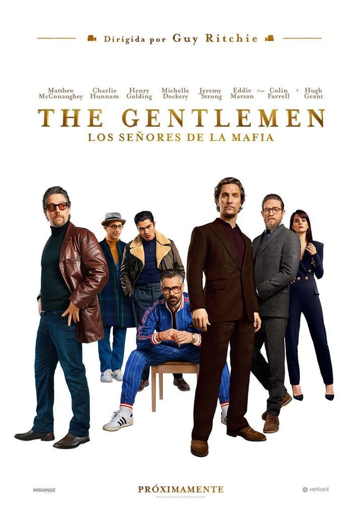 La última peli de Matthew McConaughey : The Gentlemen: los señores de la mafia
