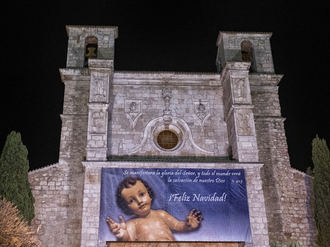 Roban el niño Jesús del belén de Guadalajara expuesto en Navilandia