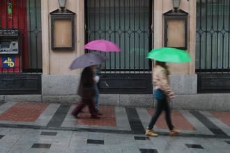 Lluvias y bajada de las temperaturas este mi&#233;rcoles en Guadalajara donde la borrasca Oscar nos obliga a no olvidar el paraguas en casa