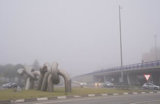 Niebla persistente, algo de lluvia y cielos nublados con rachas de viento de hasta 18 km/h este lunes en Guadalajara