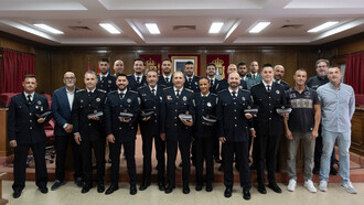 Toman posesión como funcionarios los diez nuevos agentes de la Policía Local de Azuqueca