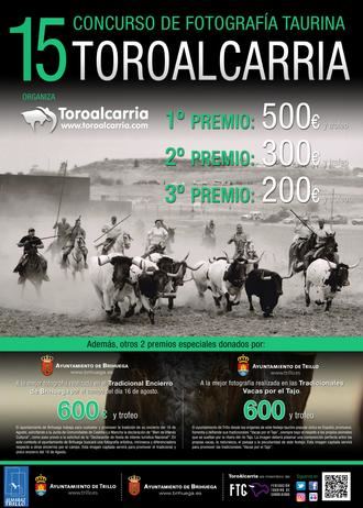 ToroAlcarria convoca su 15º Concurso de Fotografía Taurina en la víspera de las Vacas por el Tajo