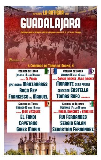 Las principales figuras del toreo en España regresan a la Feria de la Antigua por segundo año consecutivo