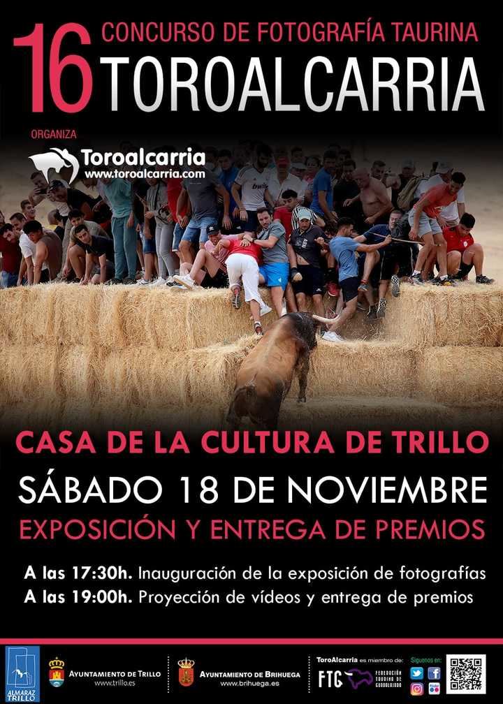Trillo acoge este sábado la entrega de premios del XVI Concurso de Fotografía Taurina de ToroAlcarria