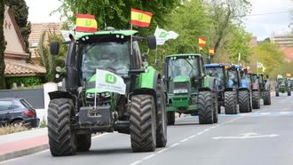 Cientos de tractores accederán a Madrid en cinco columnas en la manifestación de este miércoles 21 de febrero, algunos de Castilla La Mancha