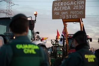 El campo español estalla en Madrid con una tractorada histórica, sin los sindicatos de clase 