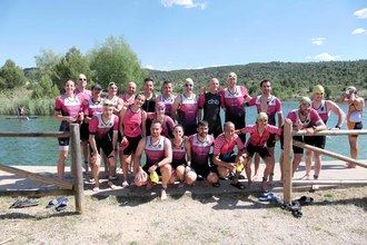 Exhibición de Fernando Zorrilla y Natalia Castro en el XIII Triatlón de Pareja