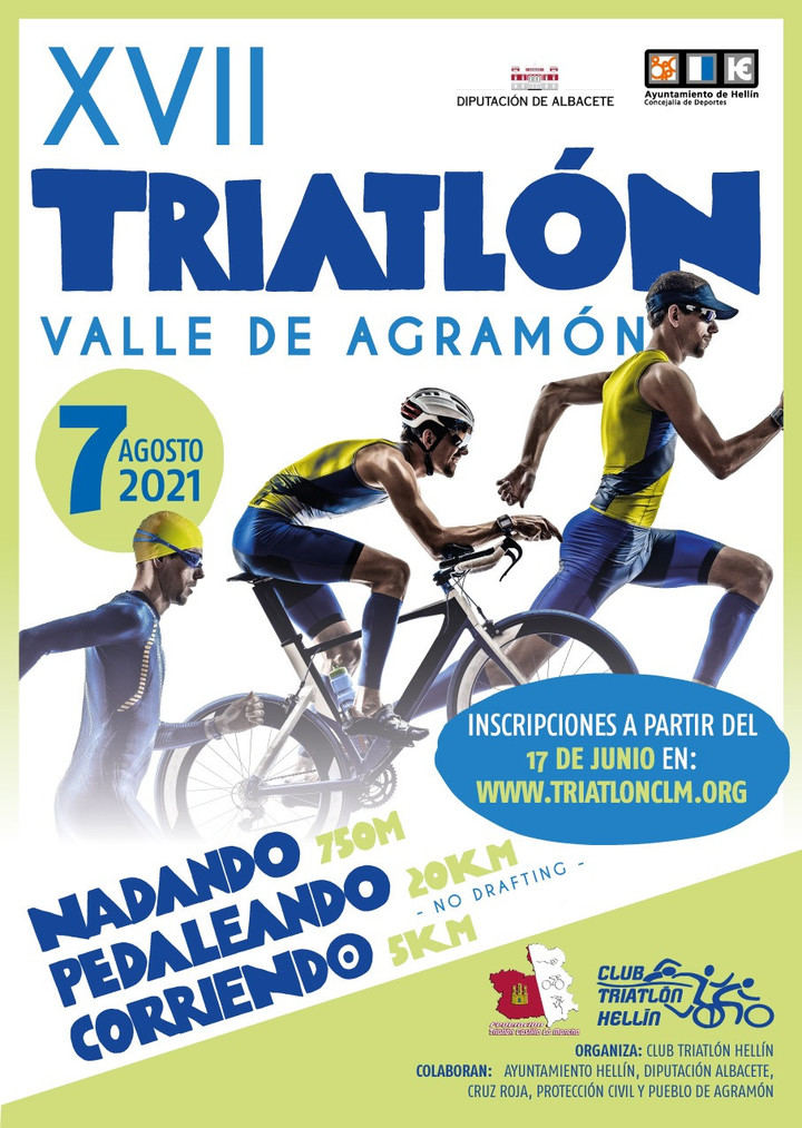 El triatleta alcarreño Nahuel Silio, cuarto en el valle de Agramón