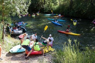 Trillo vivirá su fiesta de las piraguas el próximo 23 de julio con el IX Descenso Popular del Tajo