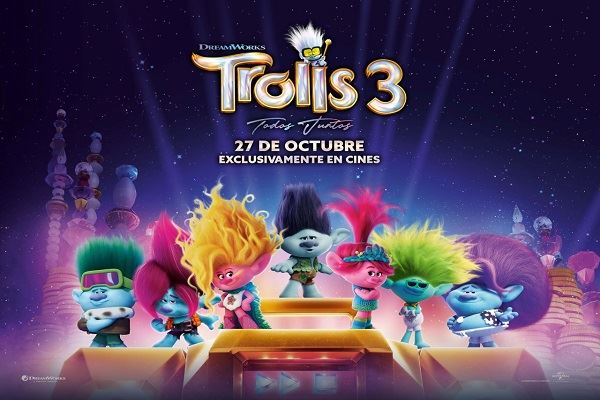 CINE : Trolls 3: Todos juntos