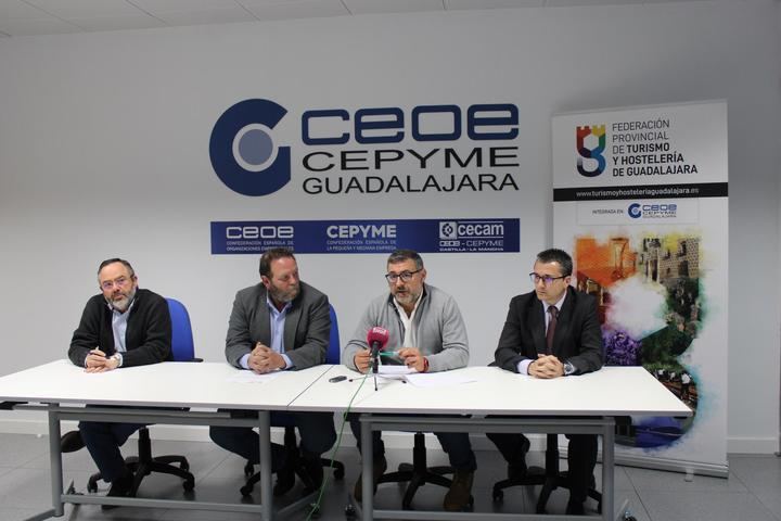 La Federación de Turismo y Hosteleria de Guadalajara presenta los cursos 