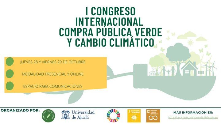 La Universidad de Alcalá organiza el I Congreso Internacional de Compra Pública Verde y Cambio Climático