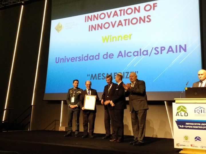 El sistema ‘Mesmerise’, coordinado por la Universidad de Alcalá, recibe el Quality Innovation Award (QIA) en la categoría de Innovación en el sector público