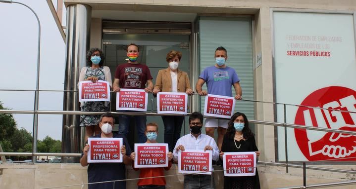 UGT CLM critica la falta de voluntad de la Junta de Page para continuar con la mejora de las condiciones laborales de los profesionales de la Sanidad