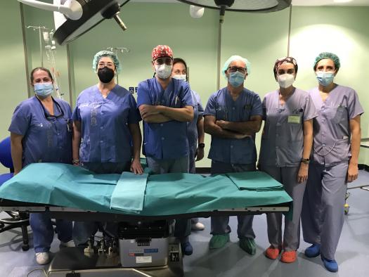 La Unidad del Dolor del Hospital de Cuenca realiza la primera intervención quirúrgica para el recambio de una bomba intratecal
