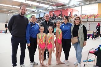 El IV Trofeo Nacional de Gimnasia Rítmica 'Yebes-Valdeluz' ha congregado a 24 clubes de Castilla-La Mancha, Madrid y Canarias en el Centro Deportivo Municipal de Valdeluz